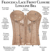 8249 DOMINIQUE Zip Corset - 19442