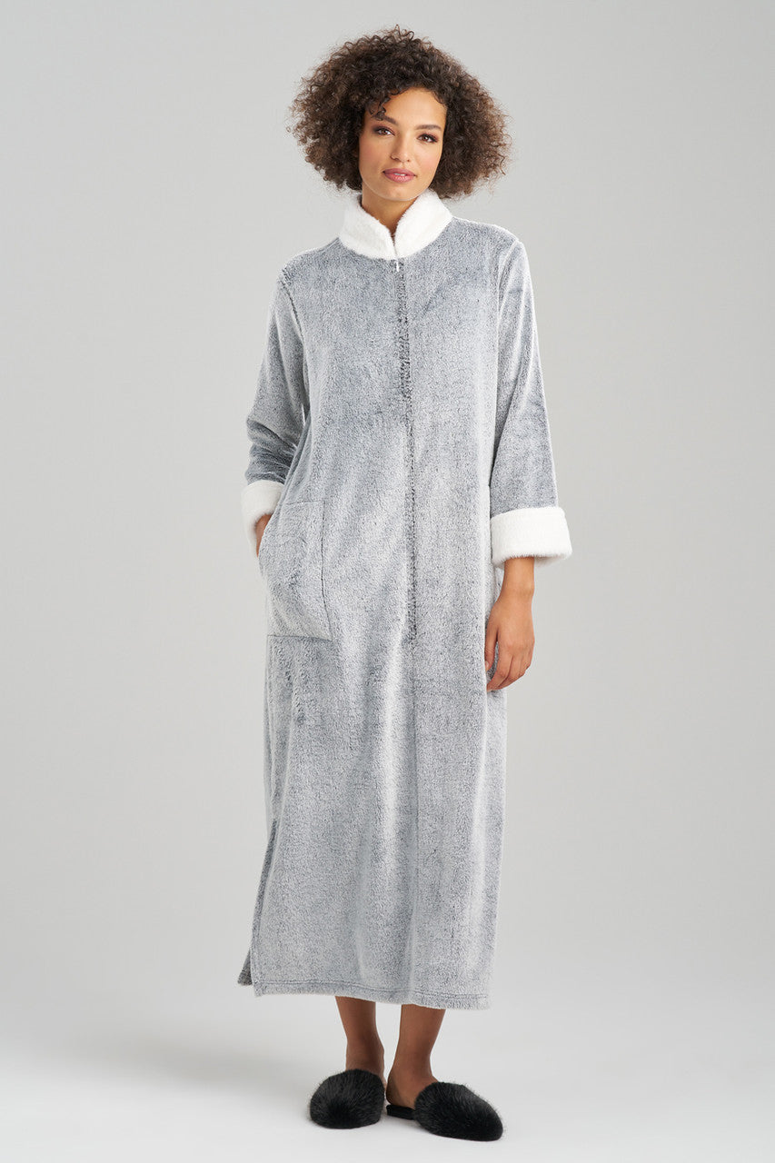 SC0058 NATORI CASHMERE FL ROBE - 18095