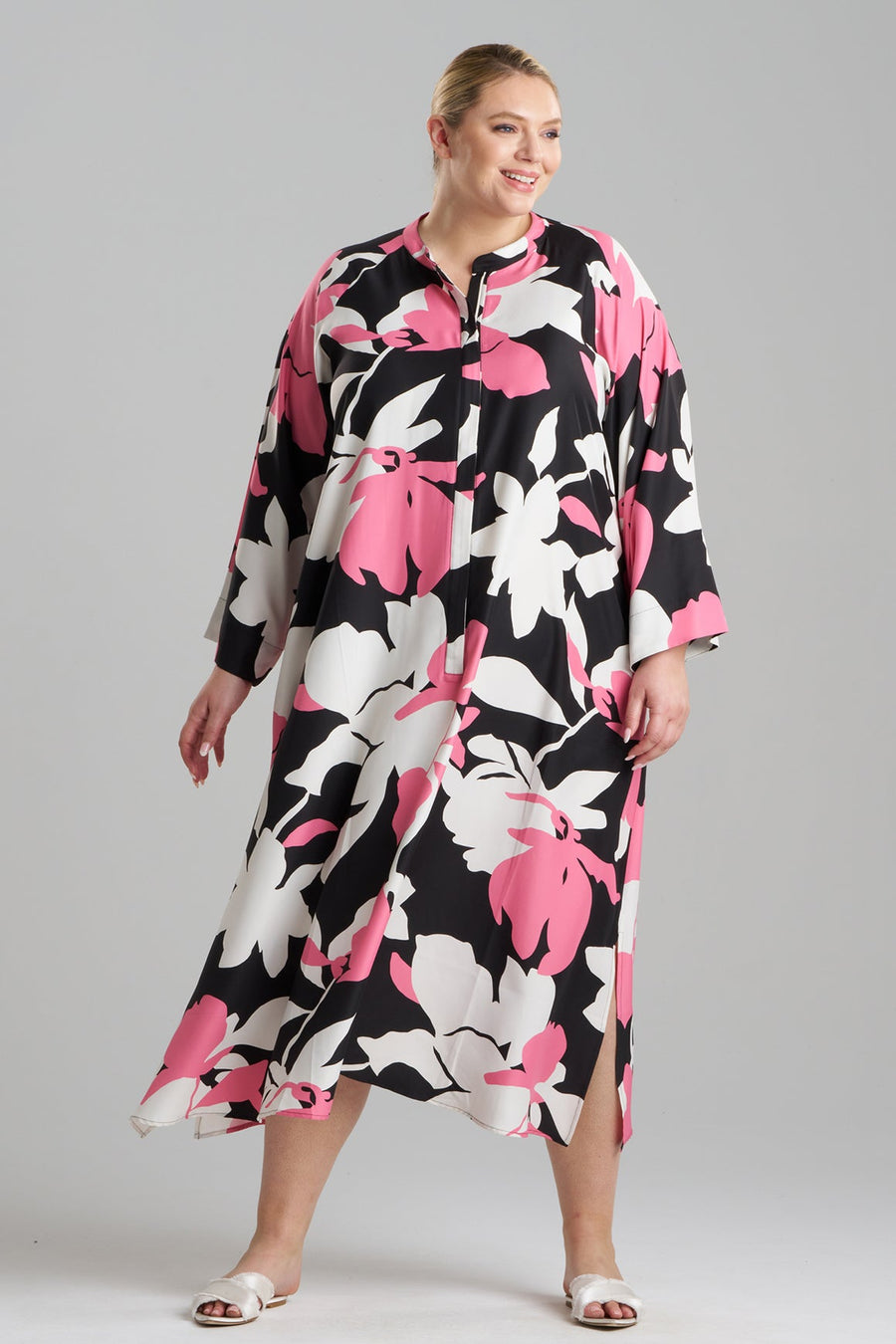 V70105 NATORI ZIP CAFTAN - 18750