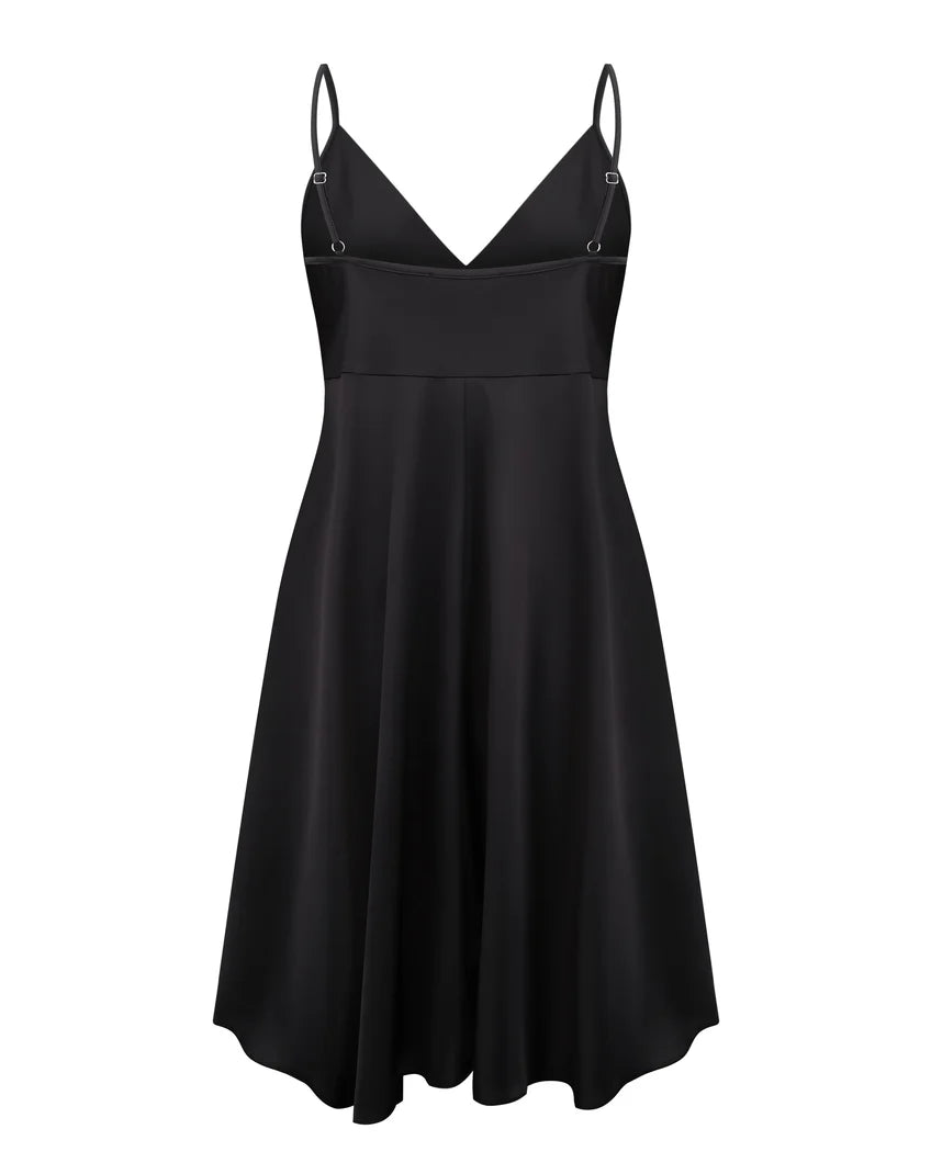 S03199/P EFFETTO Satin gown - 19227