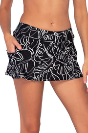 40B SUNSETS SPORTY SWIM SKIRT - 15135