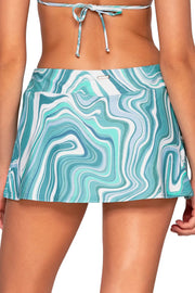 40B SUNSETS SPORTY SWIM SKIRT - 15135