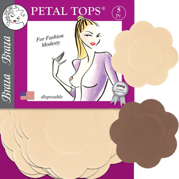 BRAZA  PETAL tops 5 PACK - 19503